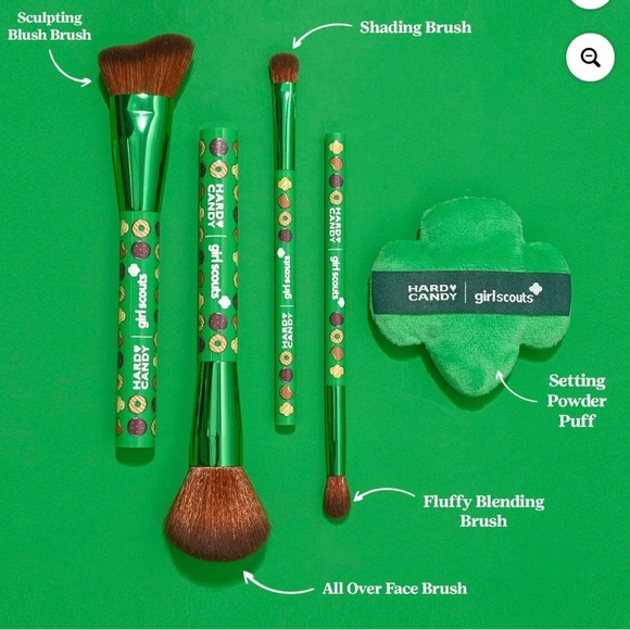 Hard Candy Girl Scouts Limited Edition Bake & Blend Brush Set - Picture 3 of 6